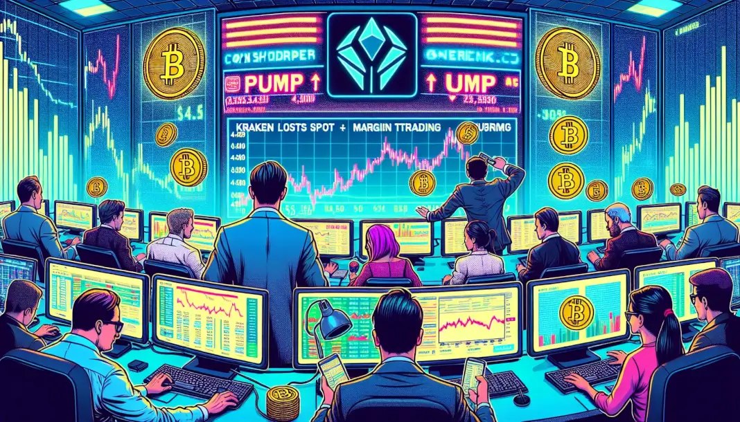 Kraken Lists PUMP for Spot and Margin Trading