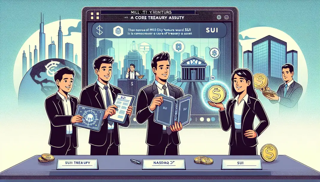 Mill City Ventures Closes $450 Million PIPE, Pivots to SUI Treasury Strategy