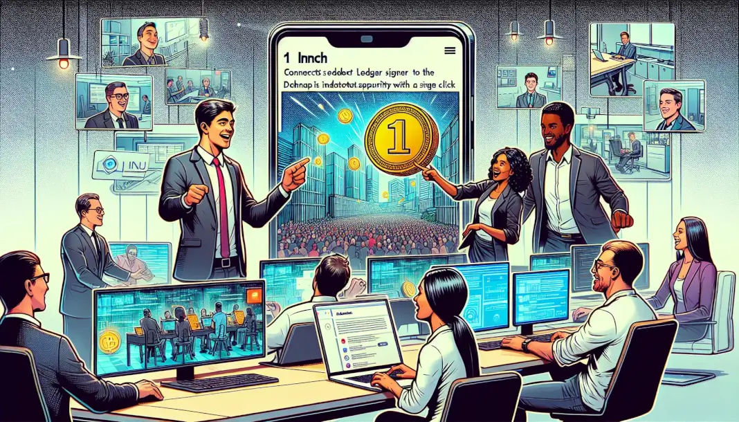 Ledger Signers Now Seamlessly Connect to 1inch dApp for Secure Token Swaps